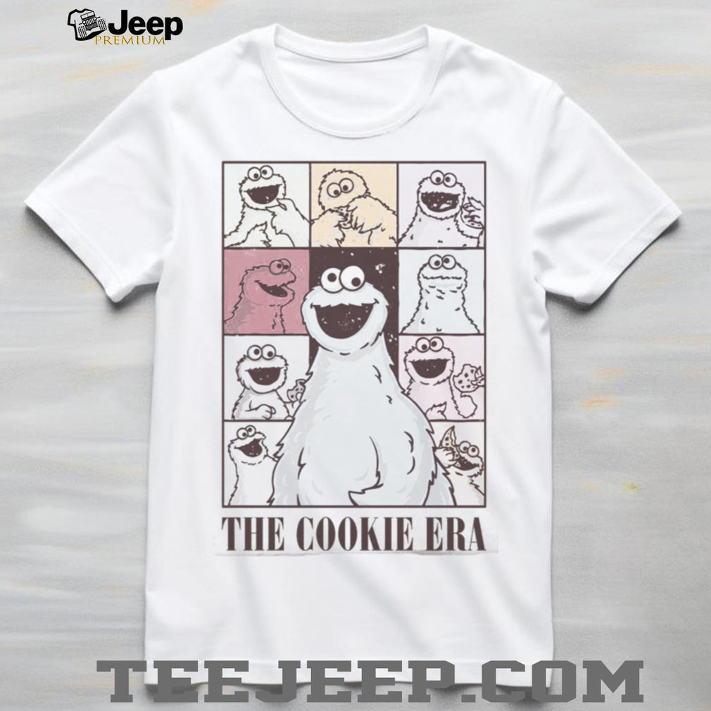 Cookie Monster The Cookie Era Pop Art Collage Graphic T Shirt