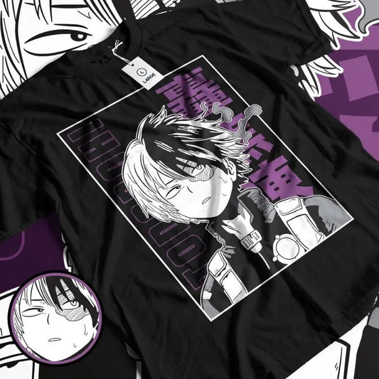 Cool Anime Elemental Hero Unisex T-shirt - Japanese Manga Style, Action Graphic Tee, Bold Character Design, Superpower Print, Cosplay