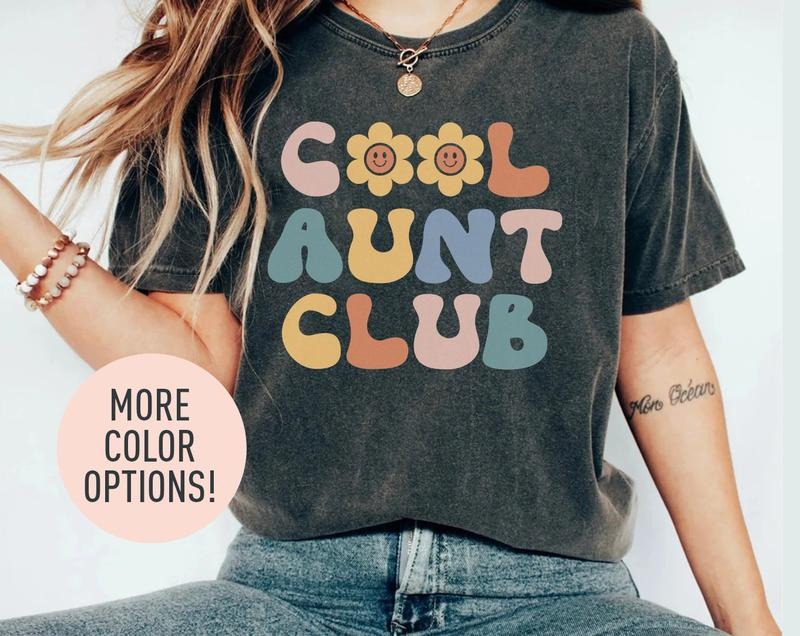 Cool Aunt Club Shirt, Cool Aunt Shirt, Favorite Aunt Shirt, Cool Aunt Gift from Niece, New Aunt Shirt, Funny Cool Aunt Shirt, Gift for Aunt  T-shirt, sweater and Hoodie