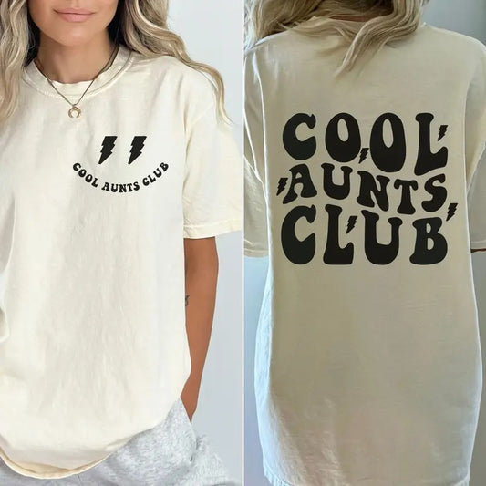 Cool Aunts Club Shirt Cool Aunts Shirt New Aunt Shirt Favorite Aunt Shirt Gift For Aunt From Niece Cool Aunt Gift Funny Aunt Shirt Latarshia Grant