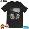 Cool Cats Drinking Beer Sunglasses Party Aesthetic Funny T Shirt