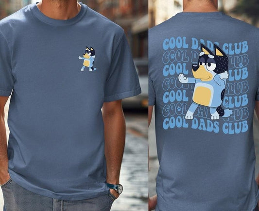 Cool Dad Bluey Shirt, Cool Dad Club T-shirt, Bluey Father's Day Shirt Hoodie, Sweatshirt | WearSparks.com