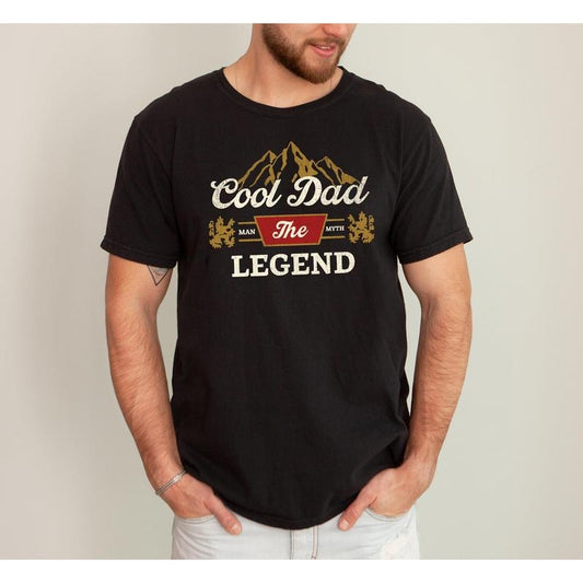 Cool Dad, The Man, The Myth, The Legend, Beer, Father's Day, Father Tshirt, Women's Comfort Color Tee, Tshirt