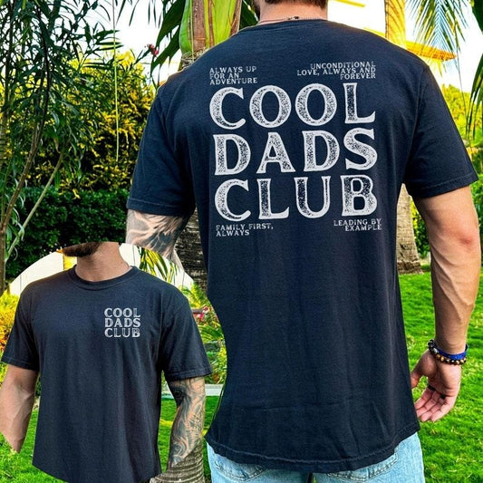 Cool Dads Club Colors Shirt, The Cool Dad Stuff, 1st Father Day Gift for Expecting Dad, Gender Reveal Gift For Dad Birthday Gift Hoodie, T-shirt and sweater