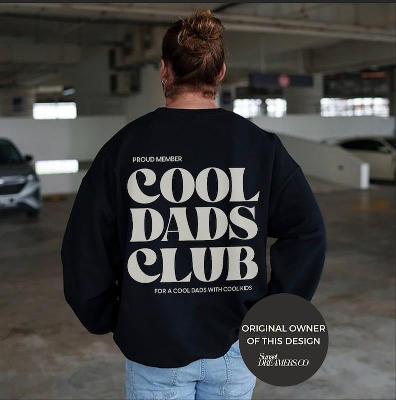 Cool Dads Club Cool Dad Club New Dad Gift  Announcement  Shower Gift Pregnancy Reveal Funny New Dad to be Gift for New Dad Bew Dad