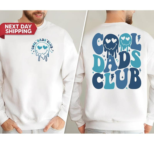 Cool Dads Club Shirt Cool Dads Club Sweatshirt Funny Dad Crewneck Gift For Dad Father's Day Gift Pregnancy Announcement Shirt For Dad TK43GN