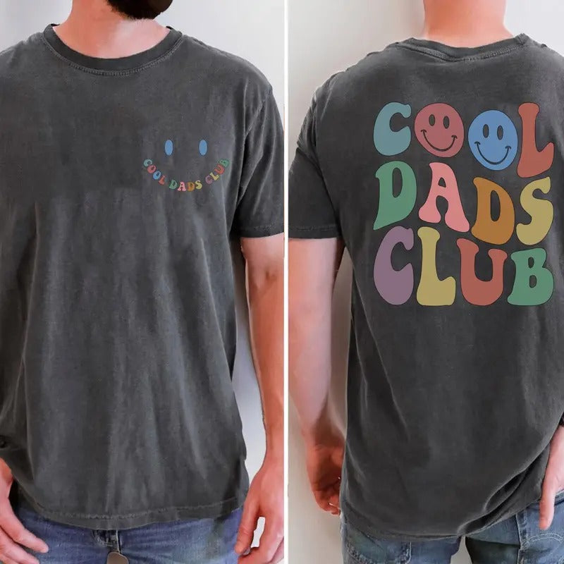 Cool Dads Club Shirt, Comfort Colors Cool Dads Club T-shirt, Dad Gift, Dad Shirt, Funny Dad Crewneck, Dad Birthday Gift, Fathers Day Gift