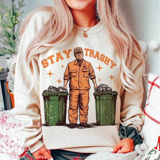 Cool Donald Trump As Garbage Collector Png Stay Trashy Donald Trump Digital Downloads Trump Png Transparent Background...