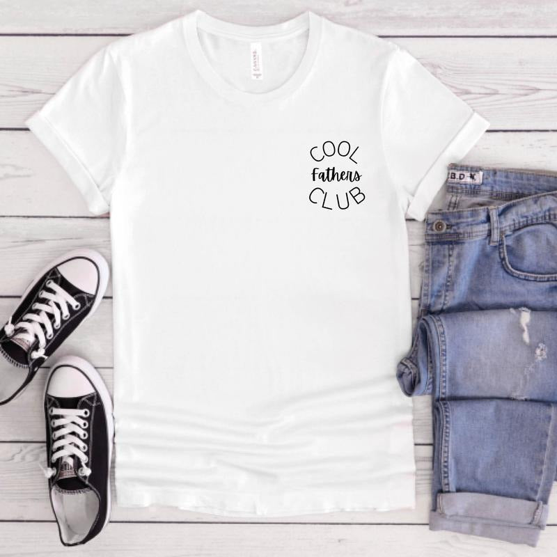 Cool Fathers Club Shirt Fathers Day Tee Cool Father T-shirt Father Tee Funny Father T-shirt New Fathers Tee Funny Fathers Club T-shirt TK43GN