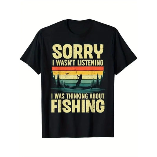 Cool Fishing For Men Fisherman Bass Trout Fish Hunting T-Shirt, Cotton, Halloween Thanksgiving Christmas Gift for Men Women Family Friends Made in USA