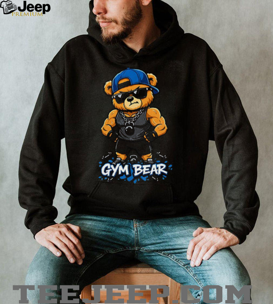 Cool Gym Bear Bodybuilder Fitness T Shirt