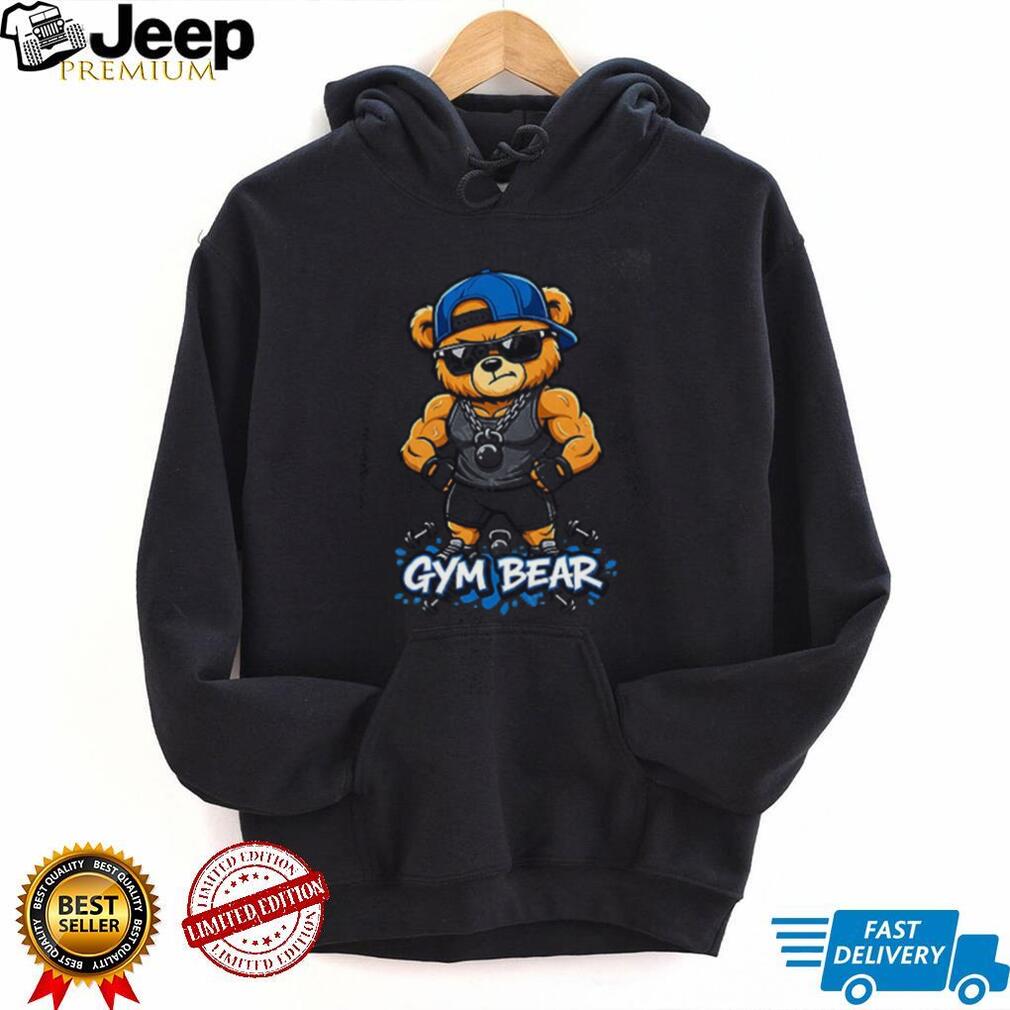 Cool Gym Bear Bodybuilder Fitness T Shirt