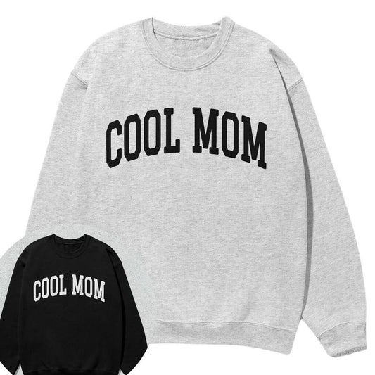Cool Mom Sweatshirt Collegiate Crewneck Sweater Unisex