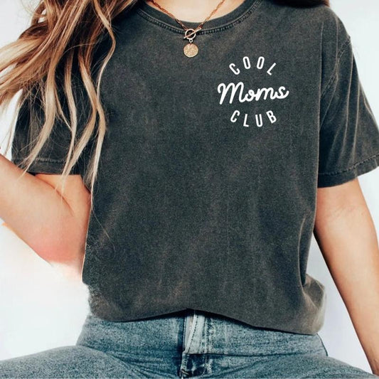 Cool Moms Club Shirt for Women Cool Mom TShirt for Mom Cool Mom T-Shirt for New Mom, Funny Gift for Mom to Be