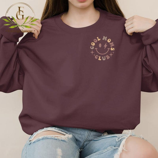 Cool Moms Club Shirt, Cool Mom Sweatshirt, Mama Shirt, Gift For Mom, New Mom Gift, Mom Birthday Gift, Funny Mom Shirt, Mom Shirt, Mom Gift