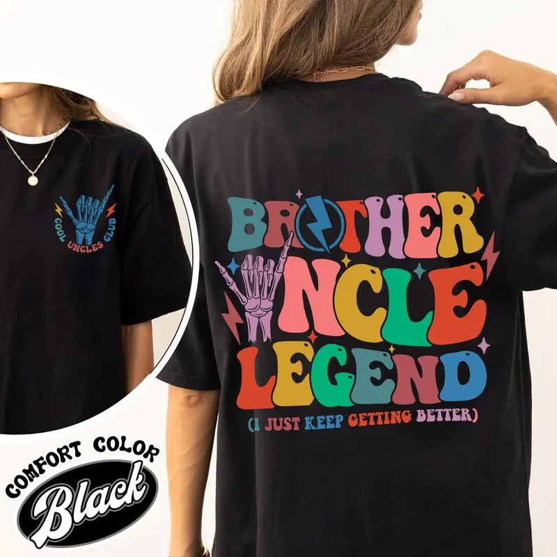 Cool Uncles Club Comfort Color Shirt, Cool Uncle Club Tshirt, Cool Uncles Club Shirt, Cool Uncle Shirt For New Uncle, Pregnancy Announcement Uncle Funny