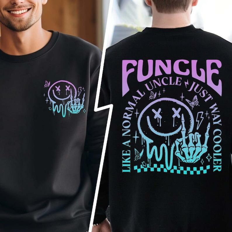 Cool Uncles Club Shirt For Men, Pregnancy Announcement Shirt for Uncle, Cool Uncle Shirt For New Uncle,Funny Gift for Uncle to Be,Uncle Gift  T-shirt, sweater and Hoodie 2 sides