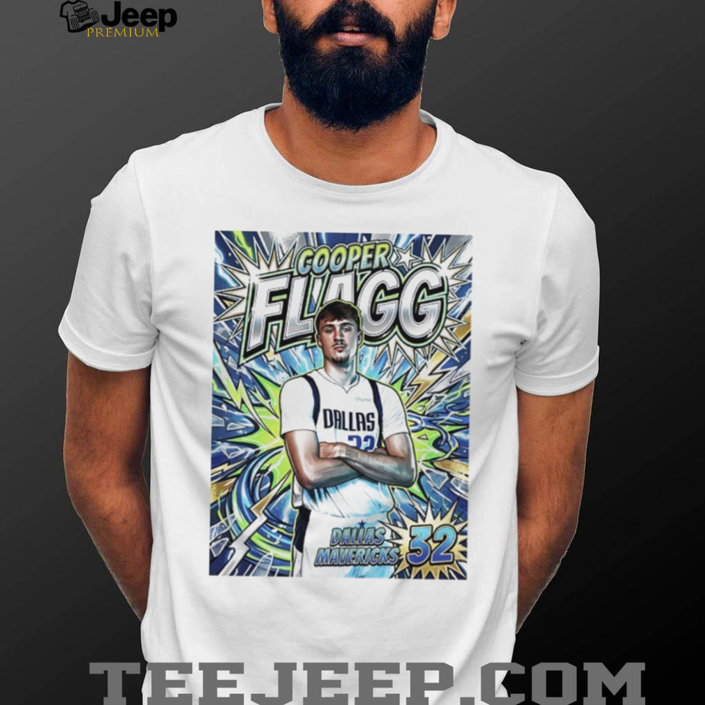 Cooper Flagg Dallas Mavericks NBA Draft Prospect Graphic T Shirt