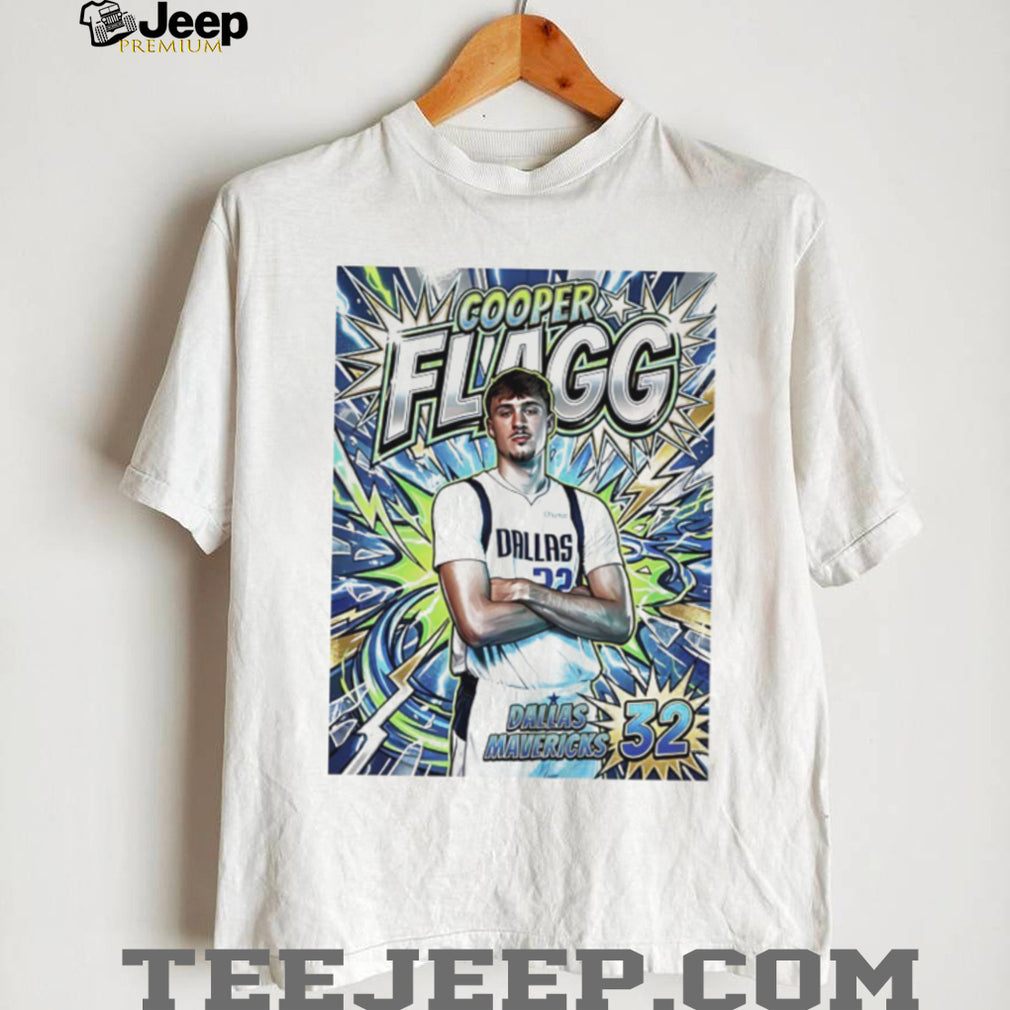 Cooper Flagg Dallas Mavericks NBA Draft Prospect Graphic T Shirt