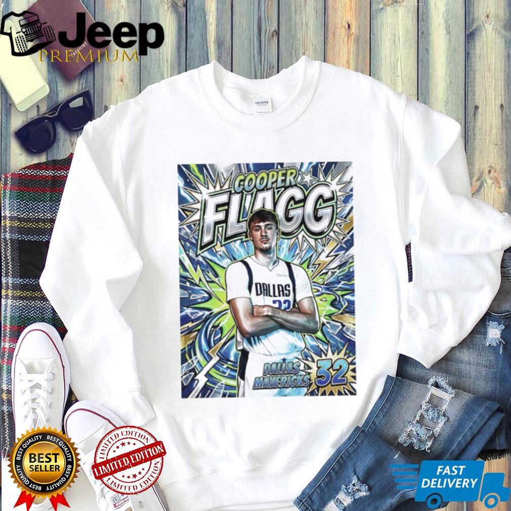 Cooper Flagg Dallas Mavericks NBA Draft Prospect Graphic T Shirt