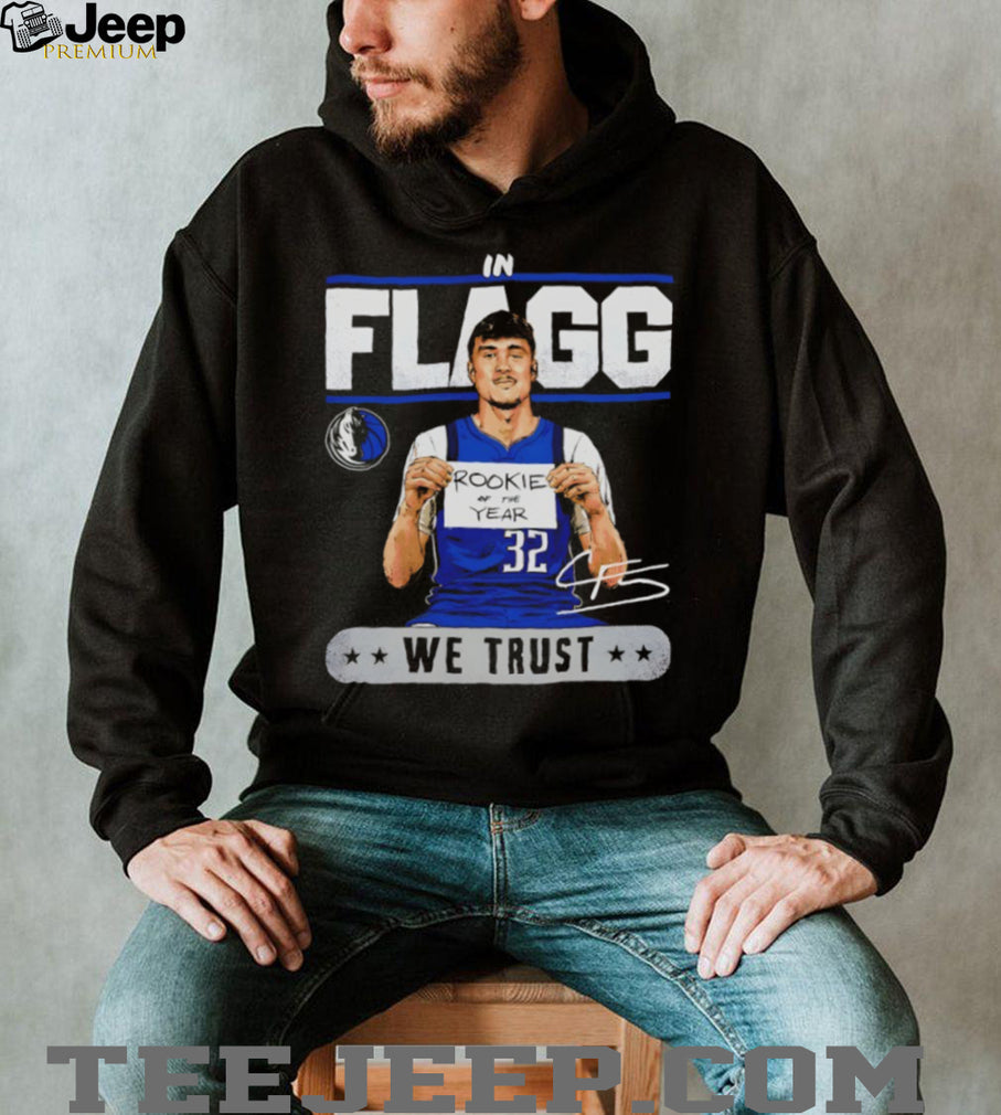 Cooper Flagg In Flagg We Trust Rookie of the Year Basketball Fan T Shirt