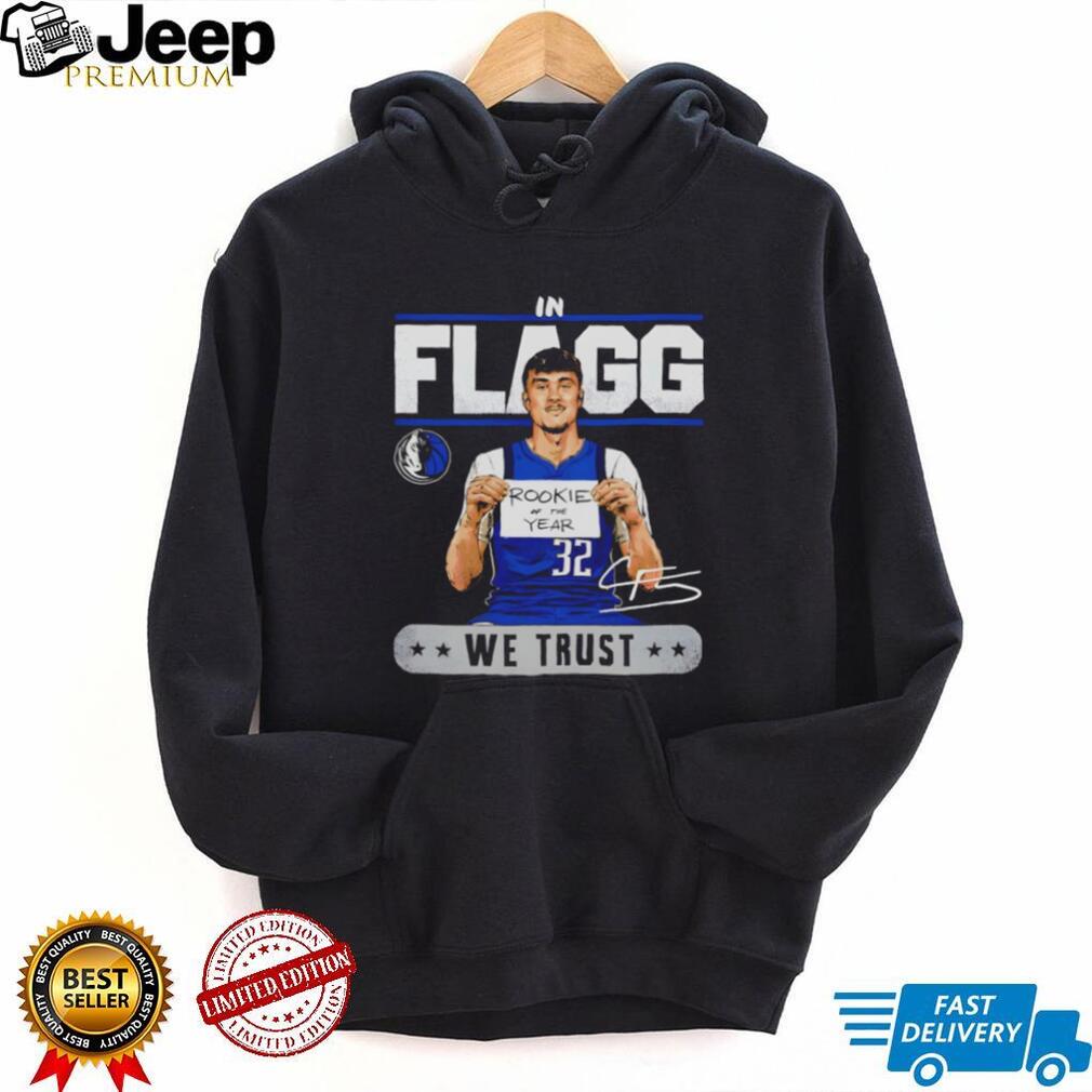 Cooper Flagg In Flagg We Trust Rookie of the Year Basketball Fan T Shirt