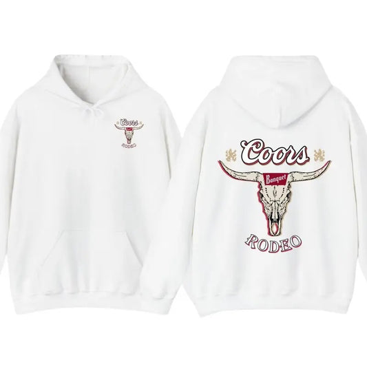 Coors Banquet Rodeo Graphic T-Shirt, Hoodie 2 sides for men for women