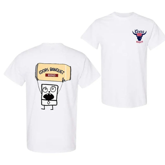 Coors Banquet Rodeo Shirt, Funny Coors Rodeo Sweatshirt, Doodle Bob Coors Banquet Hoodie