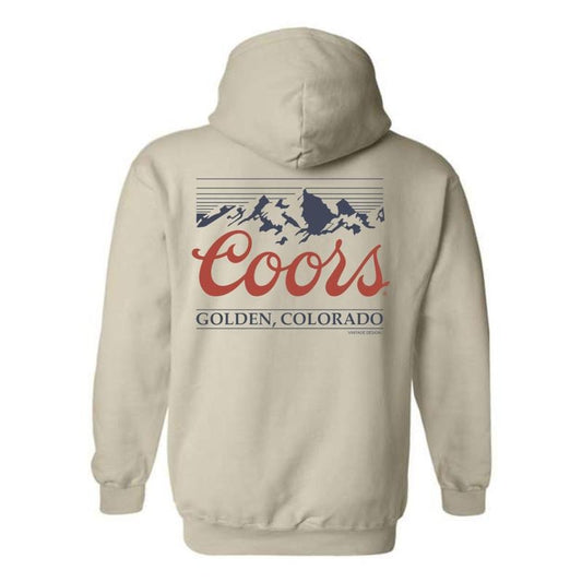 Coors Hoodie - Golden, Colorado Mountain Design, Perfect for Beer Lovers, Ideal for Casual Wear, Comfortable and Stylish, Hoodie For Men, Hoodie For Women Menswear Sweaters