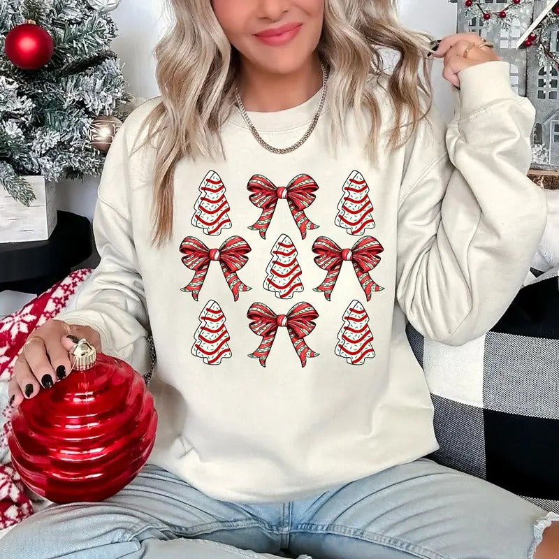Coquette Christmas Sweatshirt, Retro Christmas Shirt, Christmas Candy Cane Sweatshirt, Girly Christmas Shirt, Candy Cane Coquette Sweatshirt, Vintage Christmas Hoodie