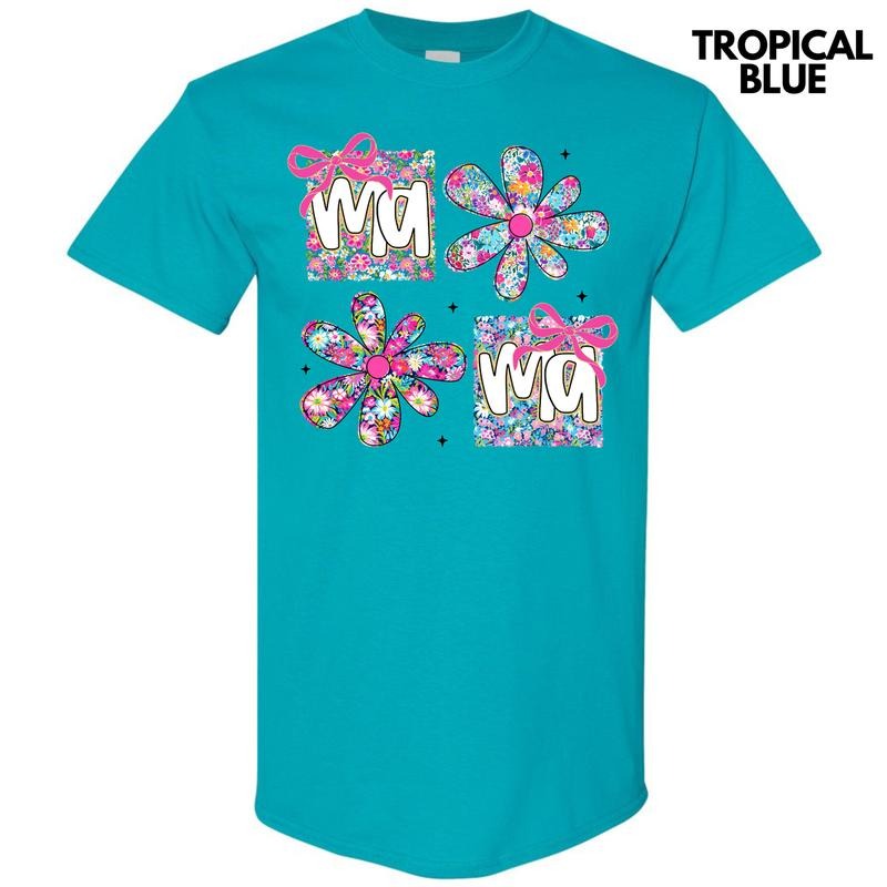 Coquette Ditzy Mama Gildan Short Sleeve T-Shirt 'NLB' Hoodie, Sweatshirt | WearSparks.com