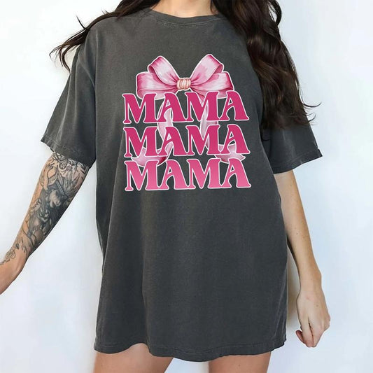 Coquette Mama Comfort Colors Shirt, Mama Vintage T-shirt, Coquette Mother's Day Gift, Gift For Mom,  Shirt For Women, Shirt For Mom, Womenswear