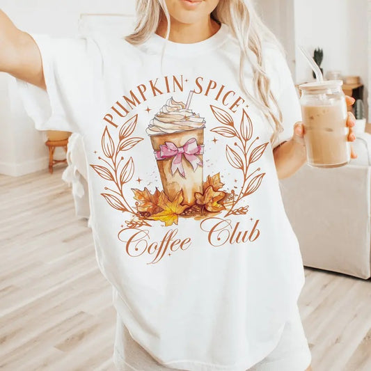 Coquette Pumpkin Spice T-Shirt, Coquette Pumpkin Spice Sweatshirt, Fall T-Shirt, Fall Sweatshirt, Trendy Fall T-Shirt, Trendy Fall Sweatshirt, Pumpkin Spice T-Shirt,