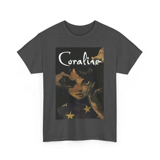 Cor.raline movie unisex Shirt, Coraline Halloween, famous horror movie t shirt, Halloween Horror Character Shirt, Halloween Crewneck gift for fan, Coral.inee Sweatshirt