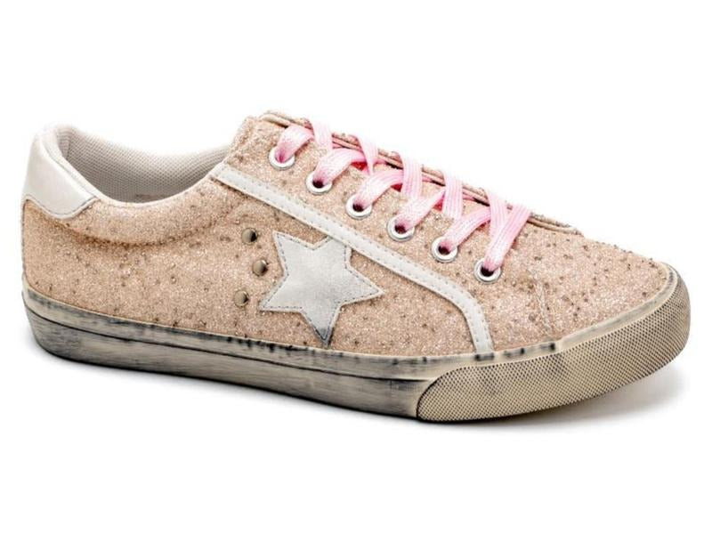 Corkys Footwear Big Dipper Tennis Shoe, Women's Stylish Sneakers for Causal Wear, Comfortable and Retro-Inspired Shoes for Daily Wear