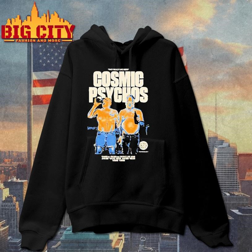 Cosmic Psychos I Really Like Beer Tour Shirt