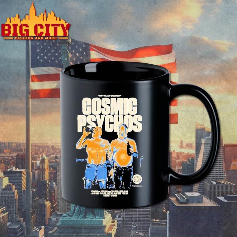 Cosmic Psychos I Really Like Beer Tour Shirt