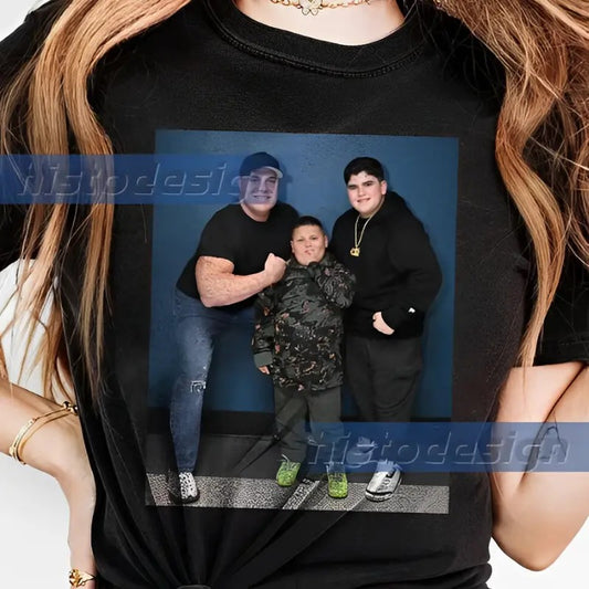 Costco guys Jimmy Fallon Rizzler T-shirts V2 - Meme T-Shirt, Crew Neck, Slight Stretch, Breathable & Wear-Resistant, All-Season Short Sleeve Tee, Perfect for Outdoor & Daily Fashion