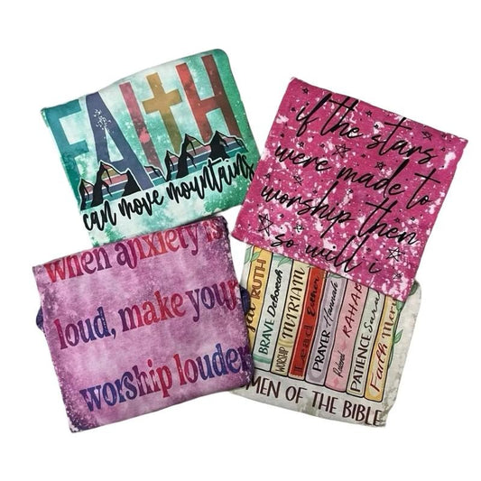 Faith T-Shirt Bleached - Gildan - Unisex Casual Poly/Cotton Menswear Top