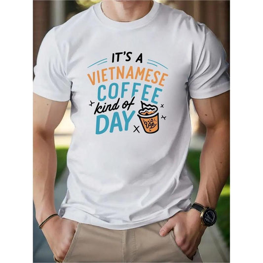 Cotton short-sleeved T-shirt, American fashion brand print bottom, men and youth spring and summer round neck casual full top Made in USA