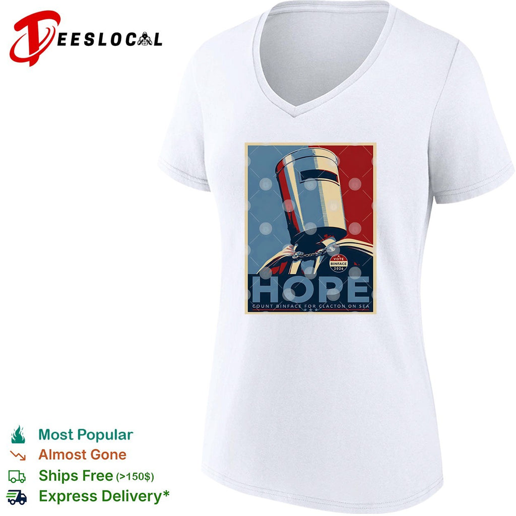 Count Binface hope vote for Clacton on sea shirt
