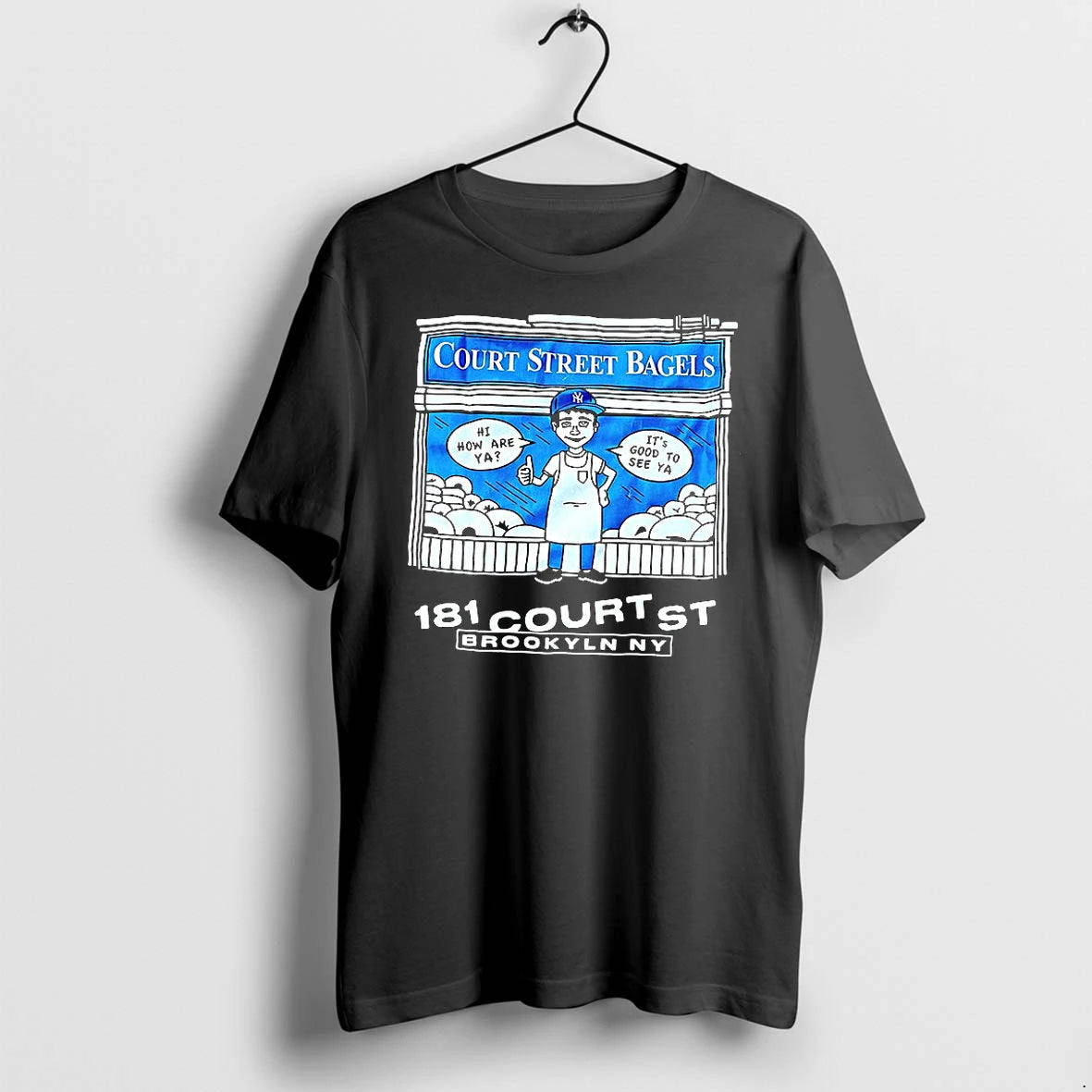 Court Street Bagels 181 Court St Brookyln Ny Tshirts Sweater