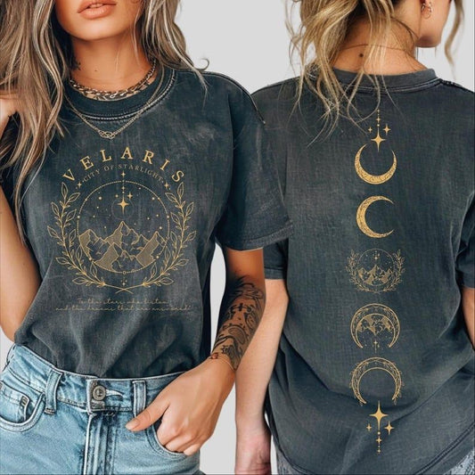 Court of Thorns And Roses Velaris Tshirt, Thorns and Roses Court of Dreams Shirt, Acotar T-Shirt, Night Court