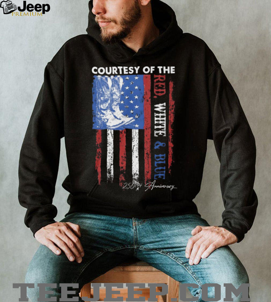 Courtesy of the Red White and Blue 250th Anniversary T Shirt