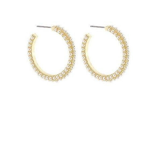 Couture Chic Hoop Earrings