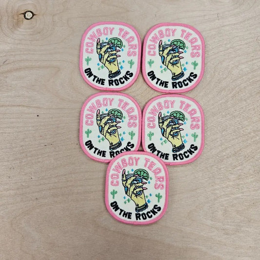 Cowboy Tears Hat Patch (1 Patch)