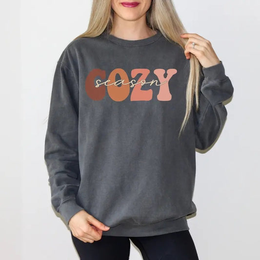 Cozy season Sweatshirt, cozy season shirt, cozy season sweater, cozy season shirt, Fall sweatshirt, winter sweatshirt