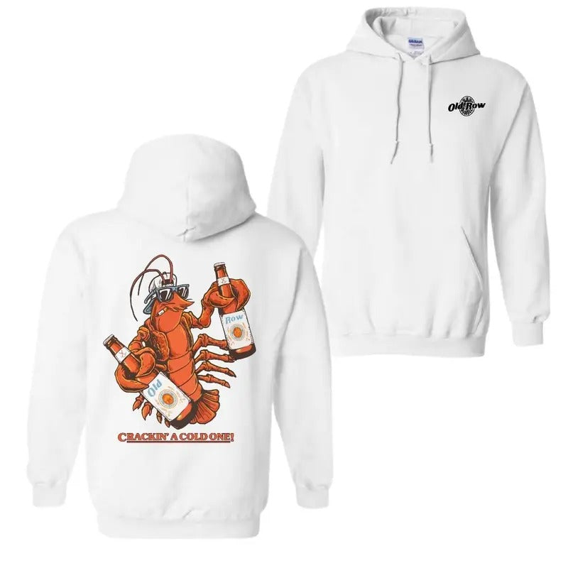 Crackin' A Cold One Pocket T-Shirt, Hoodie for men for women, 2 sides full color