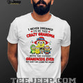 Crazy Grandma Cutest Grandkids Minions Living The Dream T Shirt