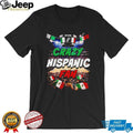 Crazy Hispanic Fan San Antonio Basketball Mexico Flag T Shirt